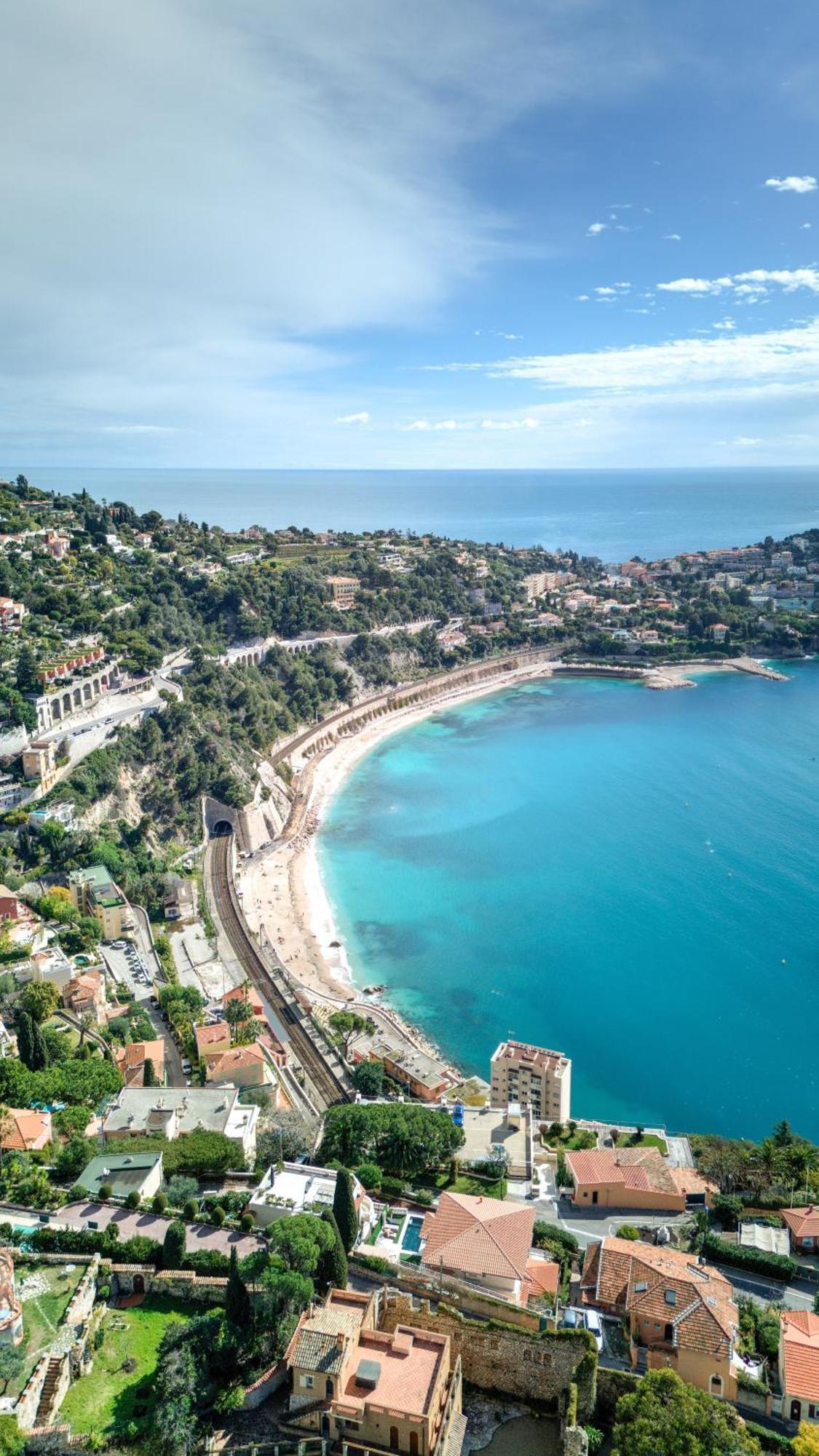 Giant Terrace On A Stunning View Leilighet Villefranche-sur-Mer Eksteriør bilde
