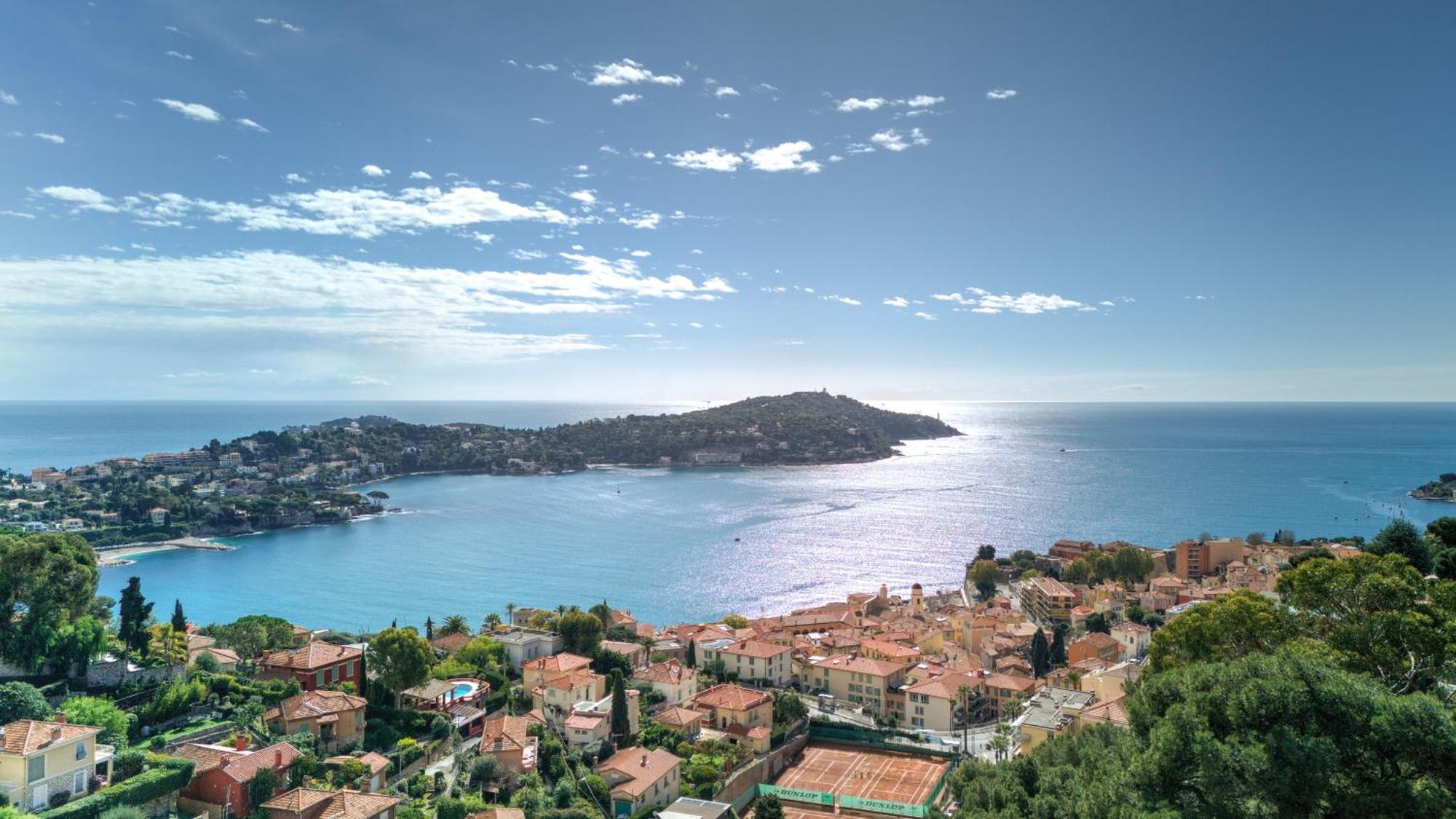 Giant Terrace On A Stunning View Leilighet Villefranche-sur-Mer Eksteriør bilde