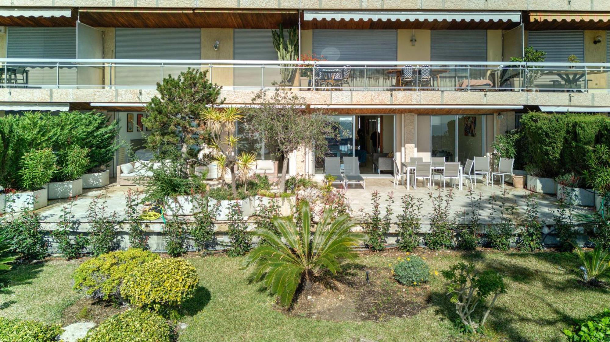 Giant Terrace On A Stunning View Leilighet Villefranche-sur-Mer Eksteriør bilde
