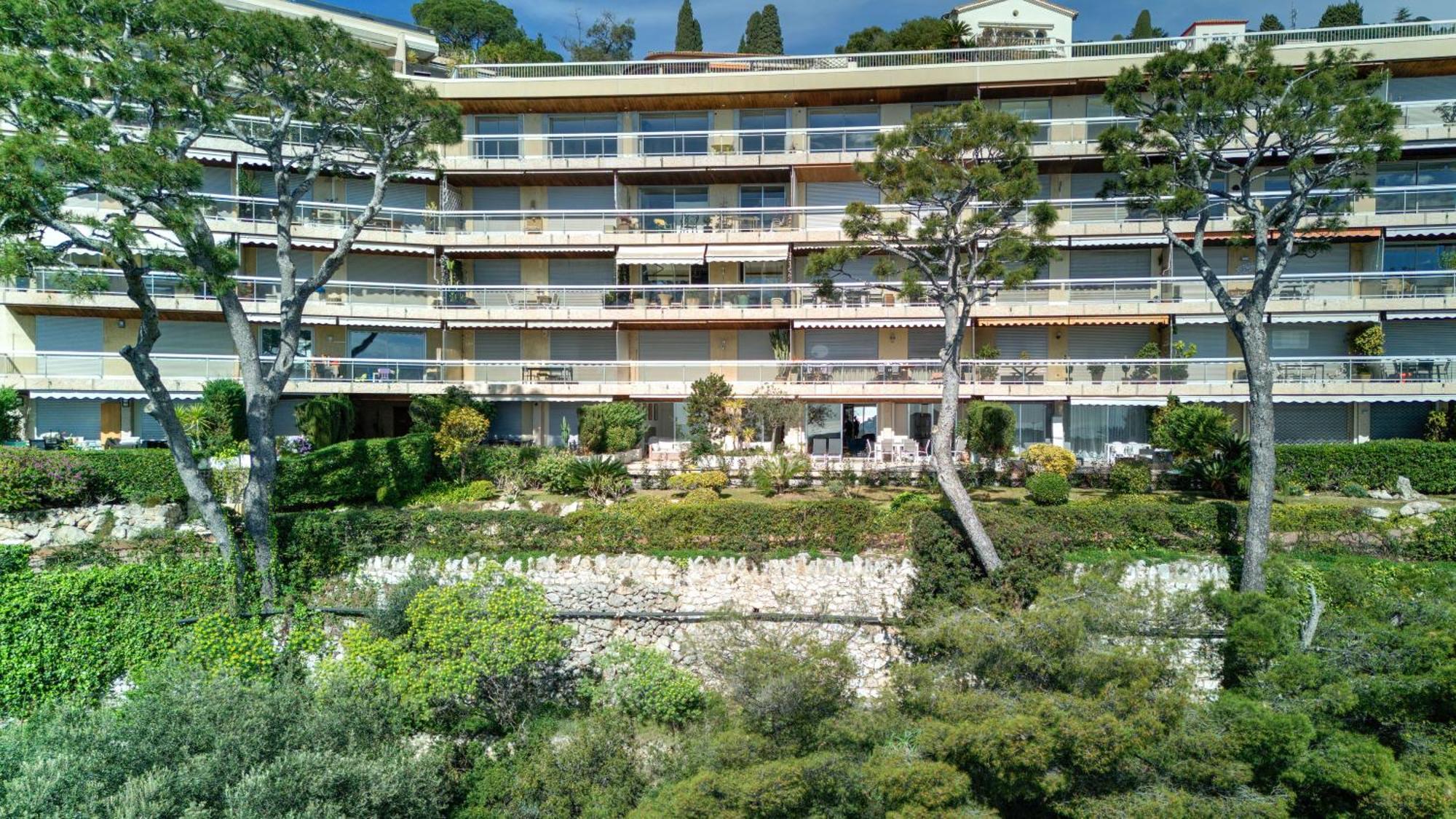 Giant Terrace On A Stunning View Leilighet Villefranche-sur-Mer Eksteriør bilde